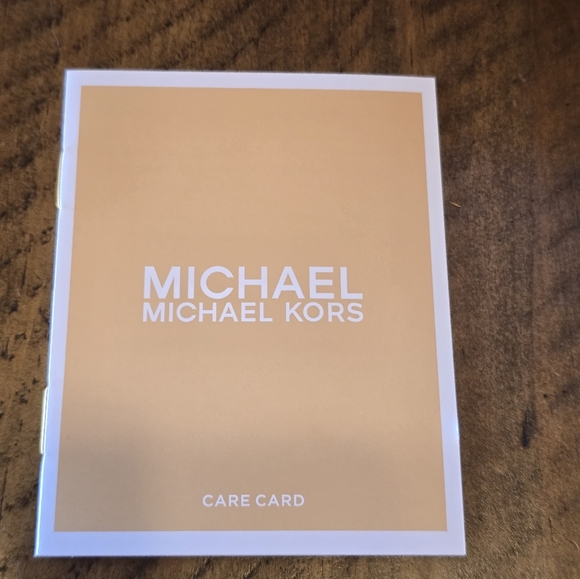 Michael Kors Pochette Slate Gray Silver Studded Leather Shoulder Bag - Picture 8 of 13